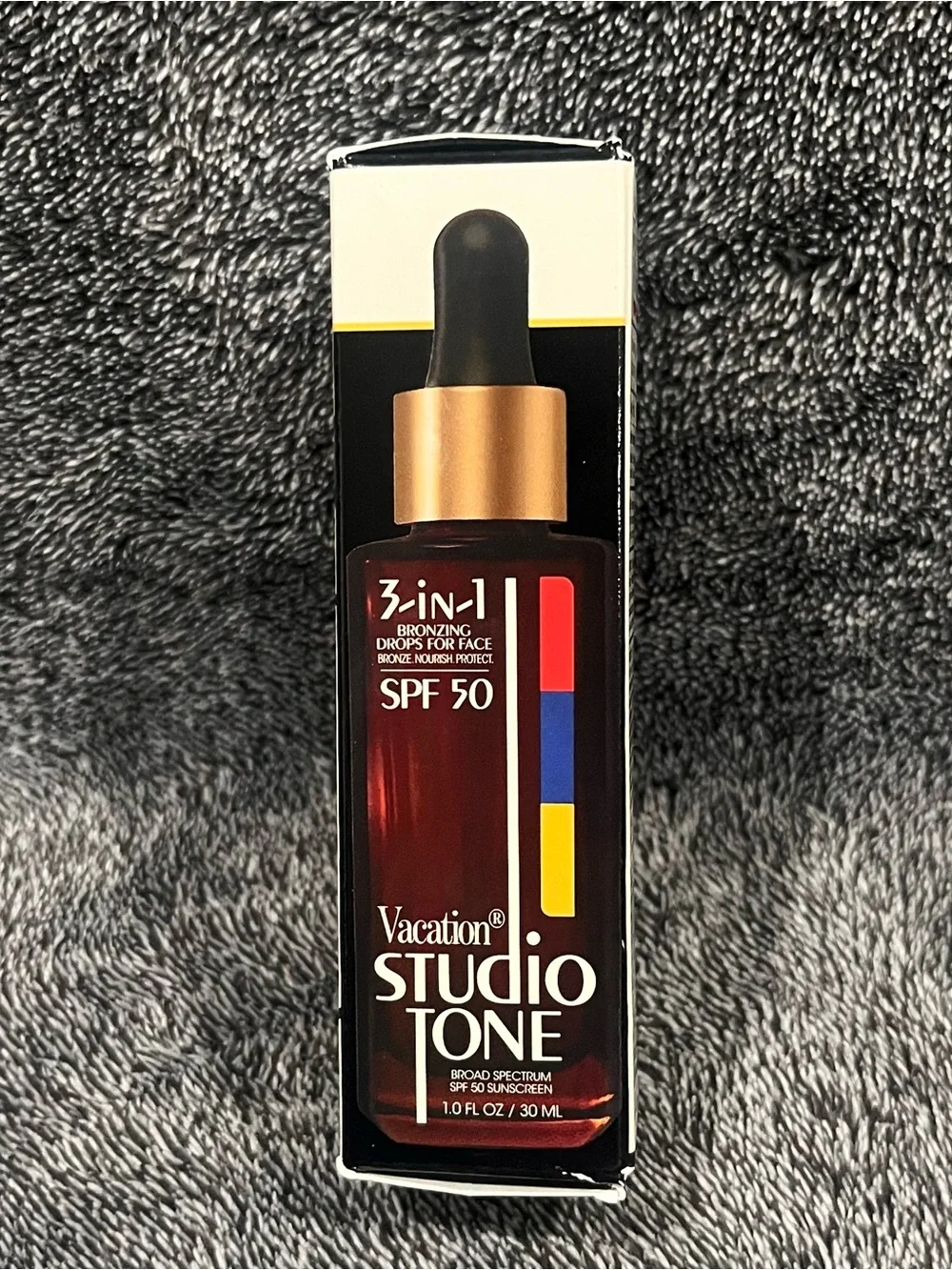 Vacation Studio Tone SPF 50 Bronzing Drops for Face